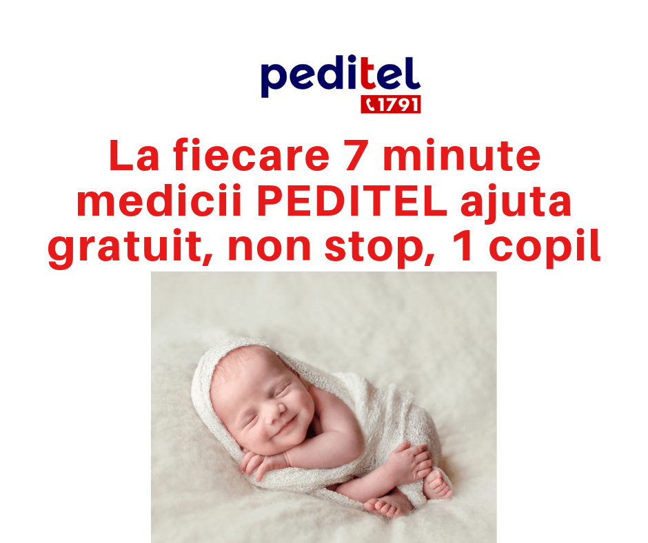 La fiecare 7 minute un copil este ajutat medical gratuit de echipa medicala PEDITEL-min