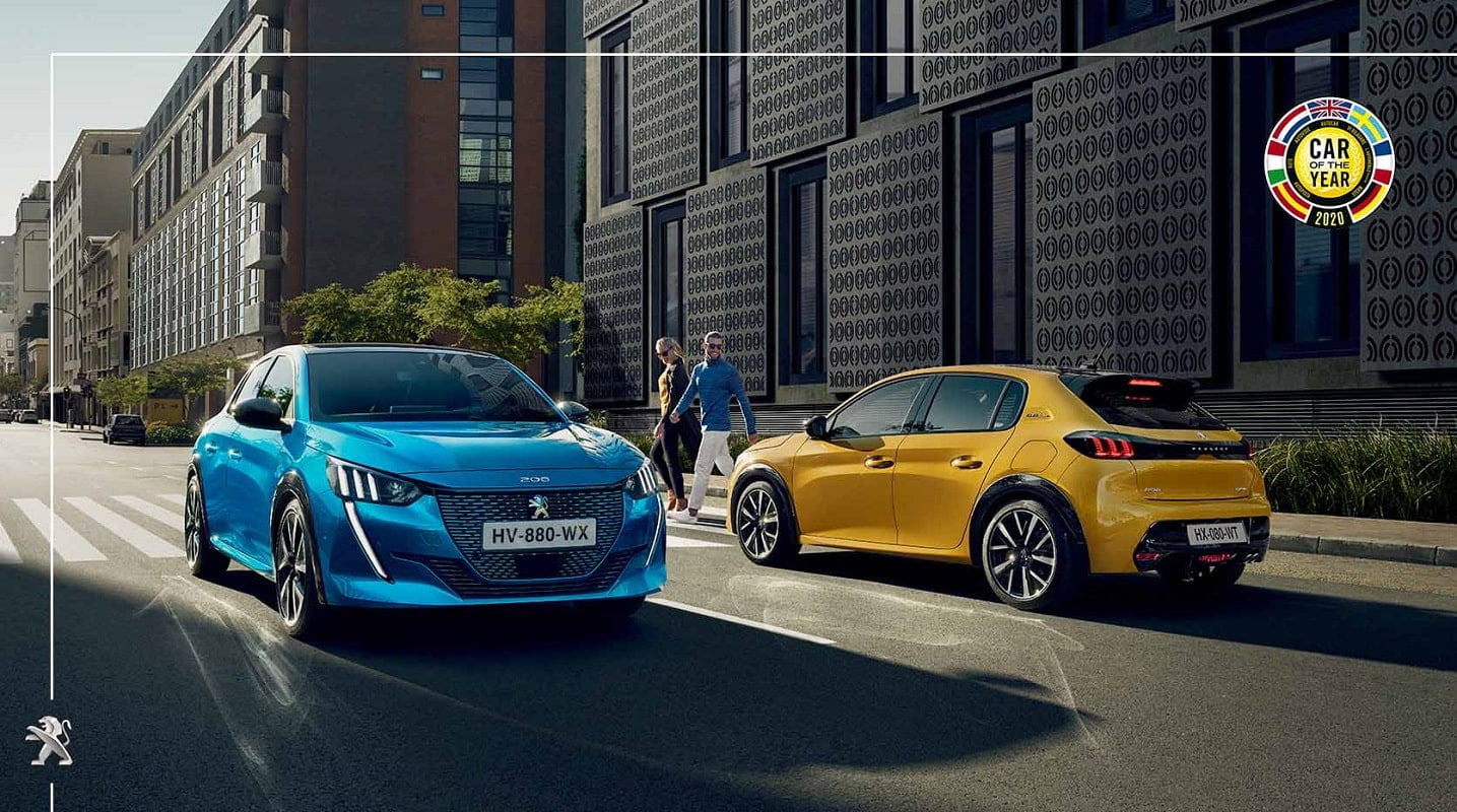 peugeot 208 masina anului 2020