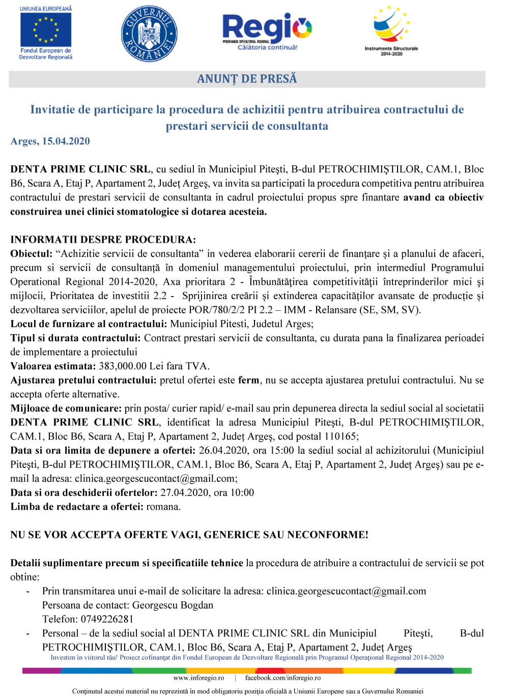 Anunt-Consultanta-DENTA-PRIME-CLINIC-SRL-min