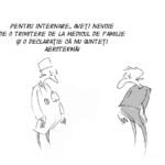 caricatura 8 februarie