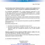 Comunicat de presă_Anunt finalizare proiect ABM-1