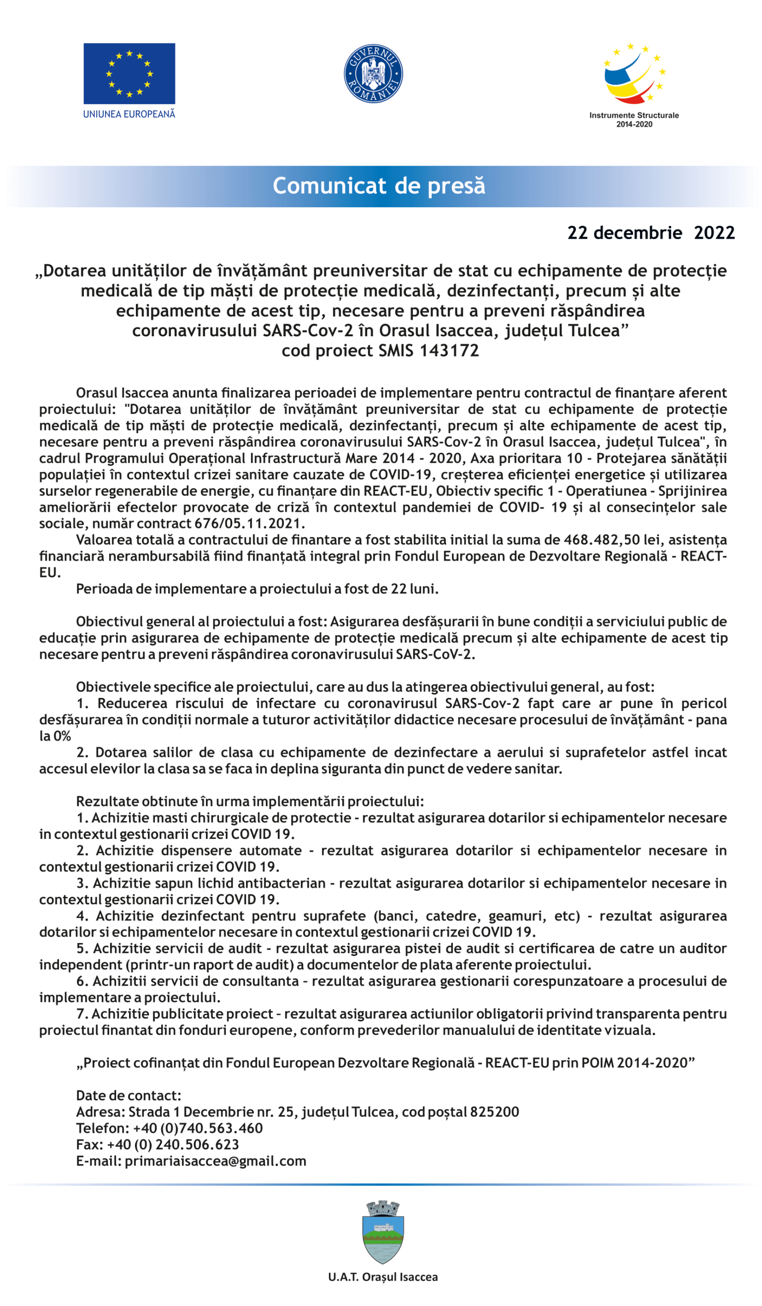 Comunicat de presa Isaccea final22 -1