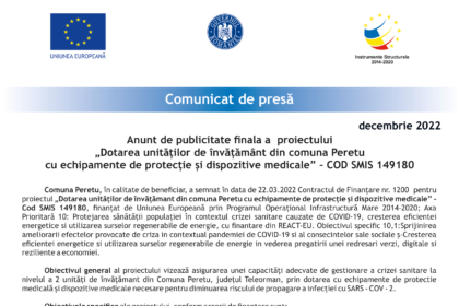 comunicat de presa Com. Peretu finalizare-22