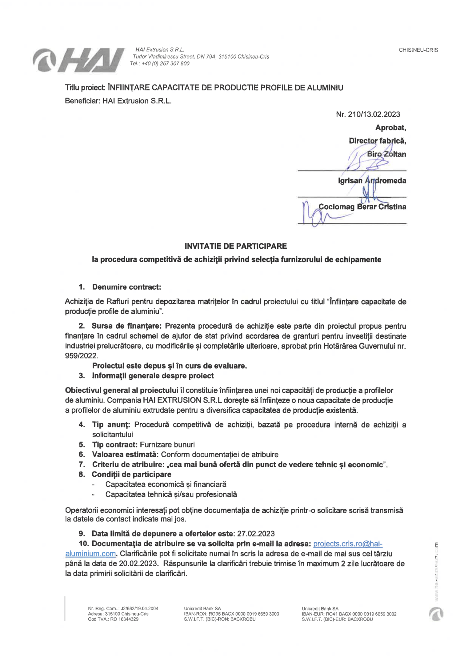 1.4.Anunt incepere procedura de achizitii#1_RO