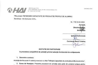 1.4.Anunt incepere procedura de achizitii#1_RO-1 macarale