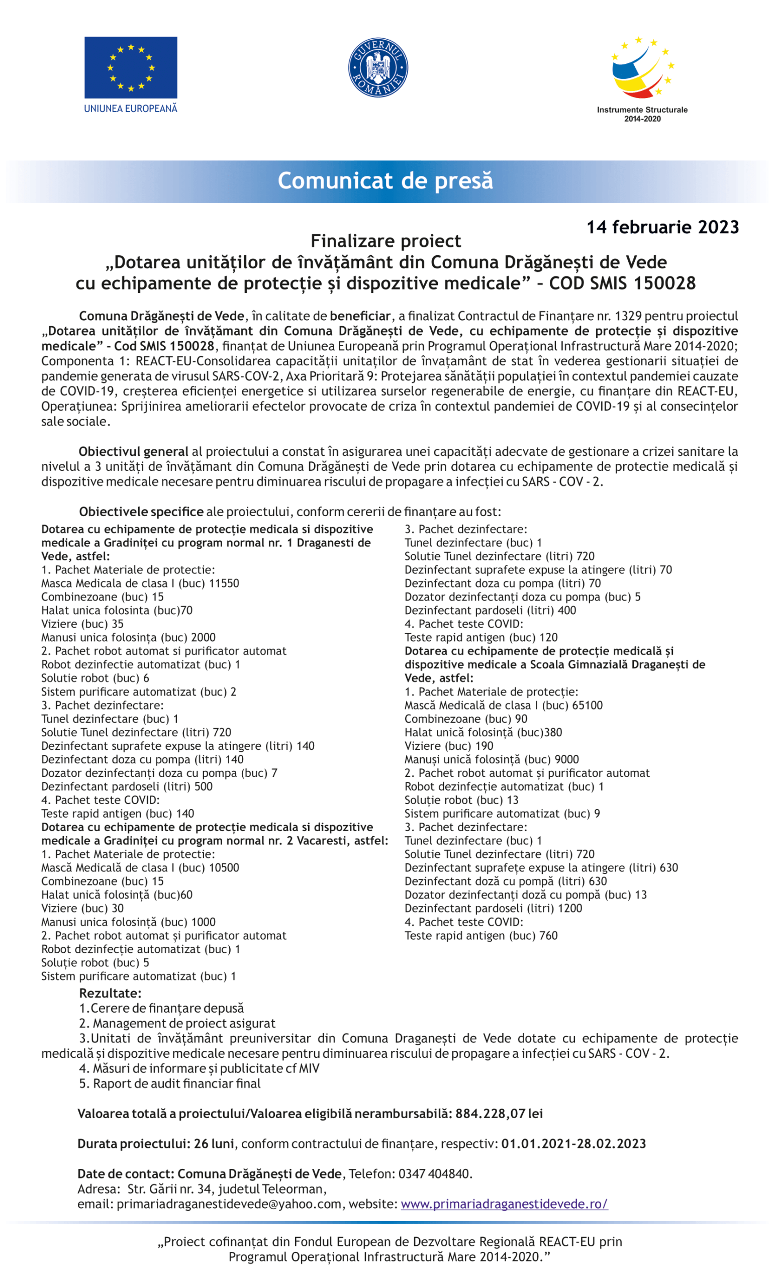 Draganesti de Vede finalizare14-1-min