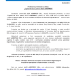 1. Comunicat presa finalizare proiect_ALEX AGROPROD