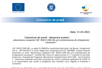 1.Comunicat de Presa - lansare proiect CNZ -ROCIS-1-min