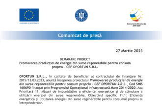 Comunicat_de_Presa_Demarare proiect_OPORTUNS SRL_Rev. F.coeziune-1-min