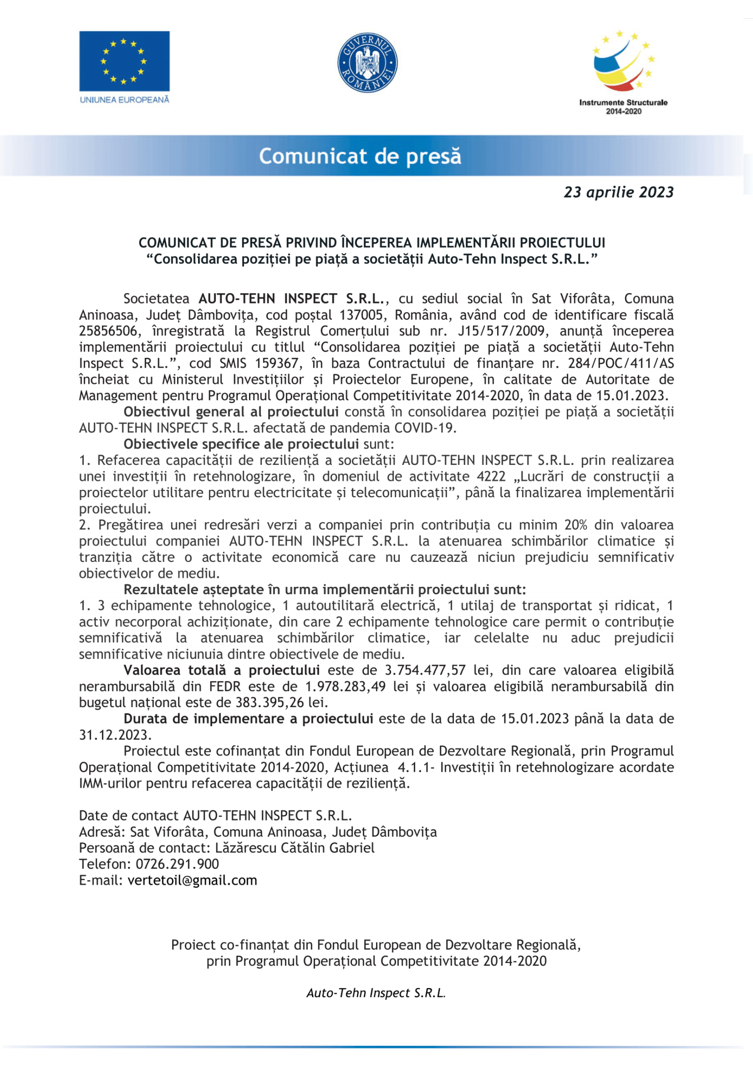 Comunicat de Presa initial_Auto-Tehn Inspect-1