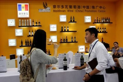 Targ vin China Moldova