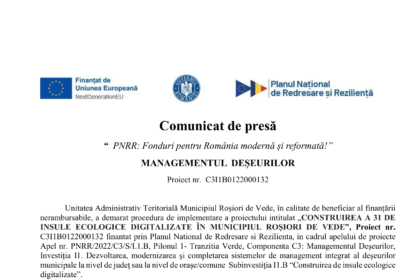 comunicat C3_Rosiori de Vede