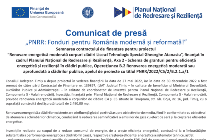 comunicat de presa TIMIS final