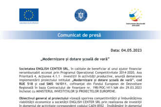 1.Comunicat_de_Presa - demarare proiect ENGLISH