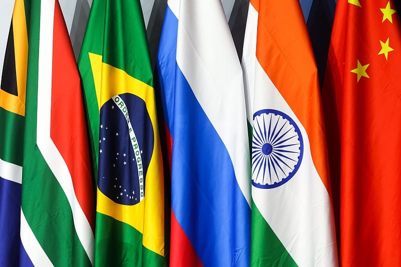 SOUTH AFRICA, JOHANNESBURG - AUGUST 22, 2023: The 15th BRICS Summit takes place at the Sandton Convention Centre. Sergei Bobylev/TASS