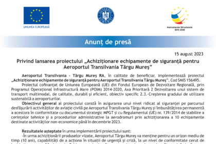 Comunicat de presa Aeroportul Transilvania Targul Mures 15 aug-1-min