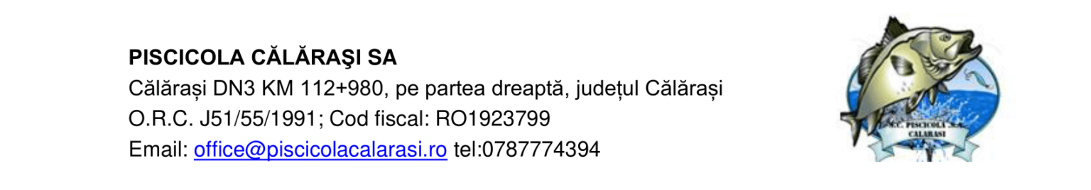 ANUNTUL DG PISCICOLA SA-1