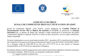 Articol 4_Comunicat de presa Tech Nation Scoala de competente