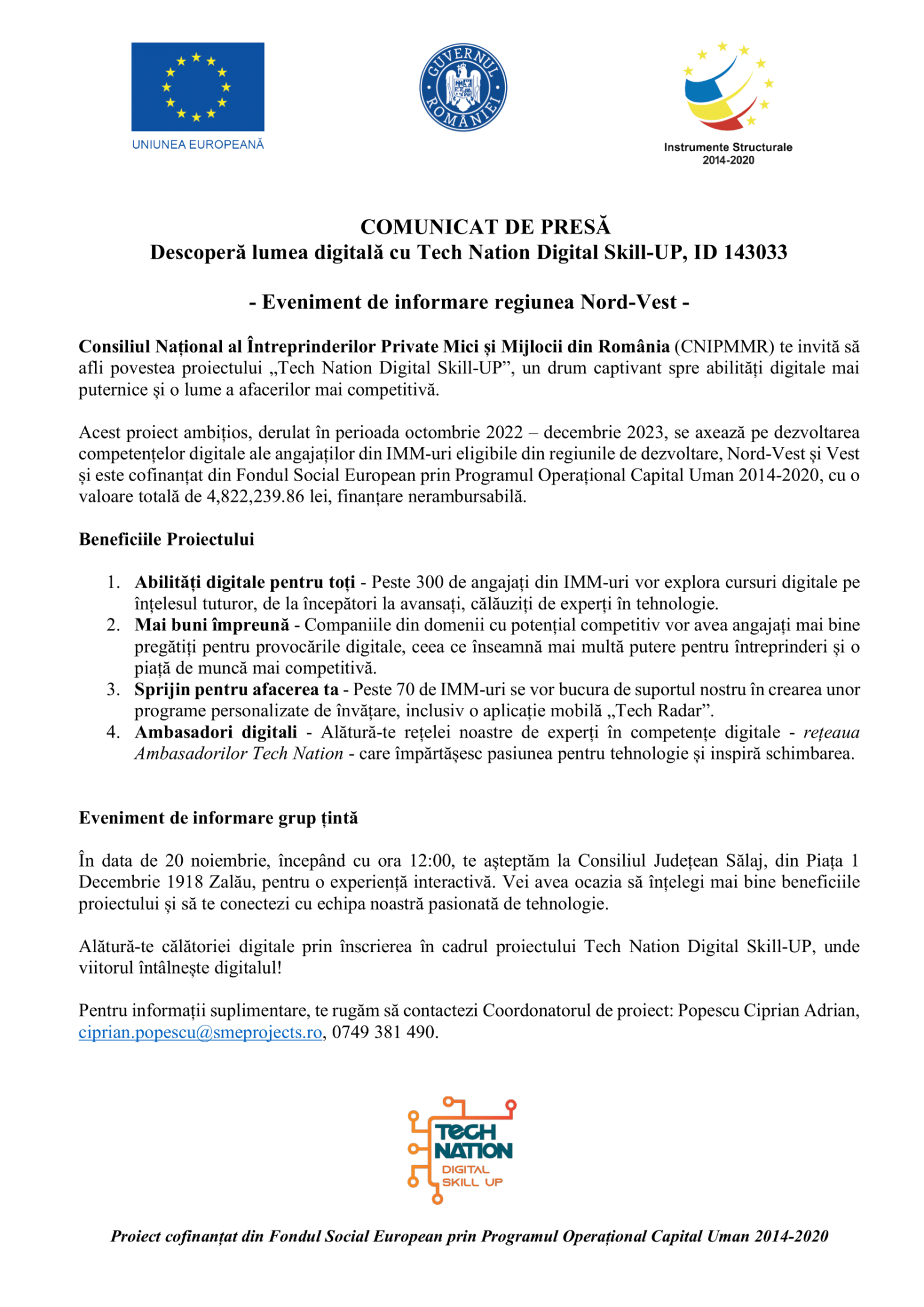 Articol _ Comunicat de presa Tech Nation Digital SkillUP (02)