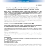 3. Macheta Comunicat de presa- finalizare Medical Zen-1-min