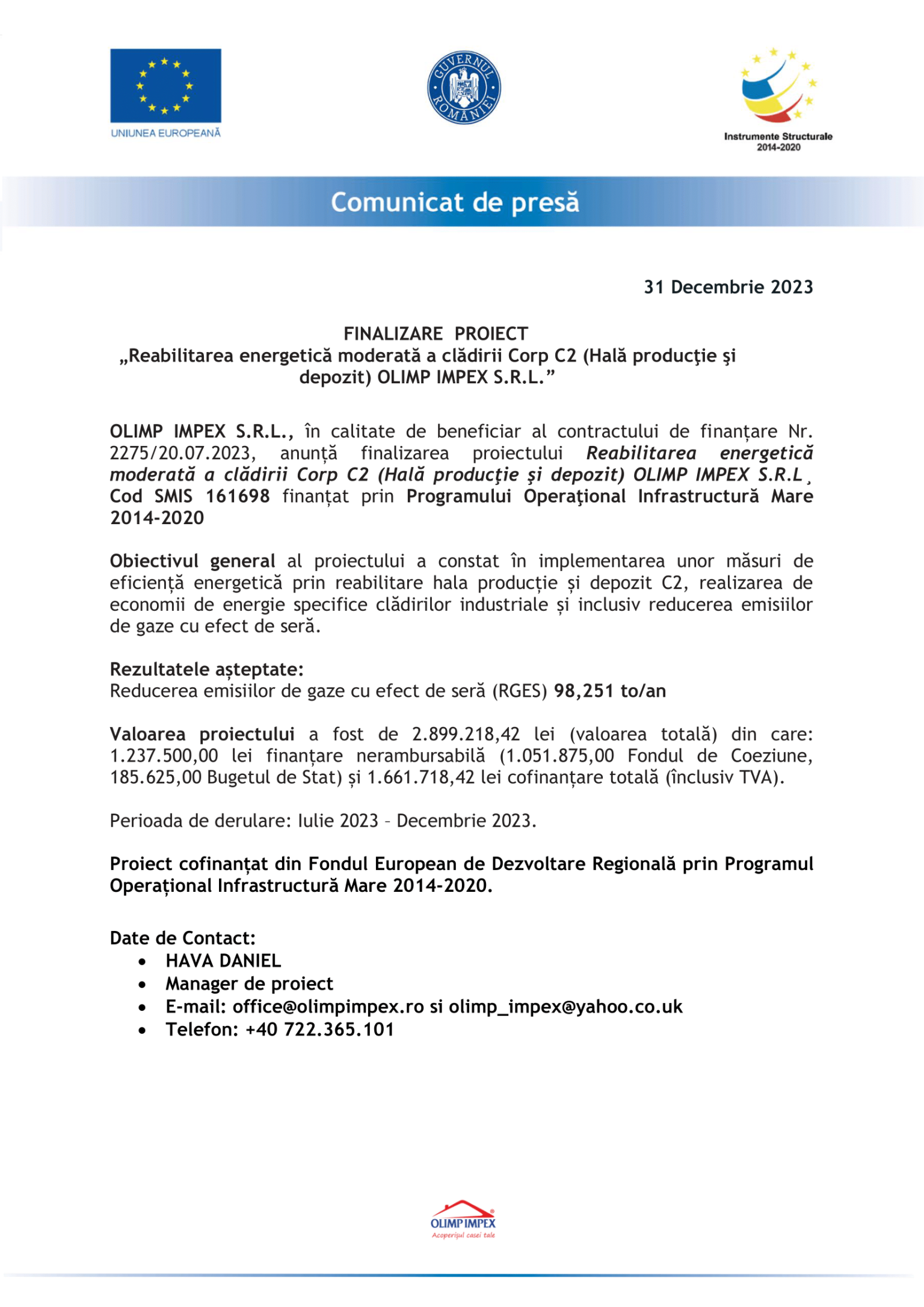 Comunicat_de_Presa_Finalizare proiect_OLIMP IMPEX S.R.L-1-min