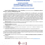 PS3 - „Invatamant...“ - F-PNRR-Dotări-2023-5448 - comunicat lansare proiect-1