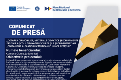 comunicat de presa online Ciurea dotarea cu mobilier-1-min