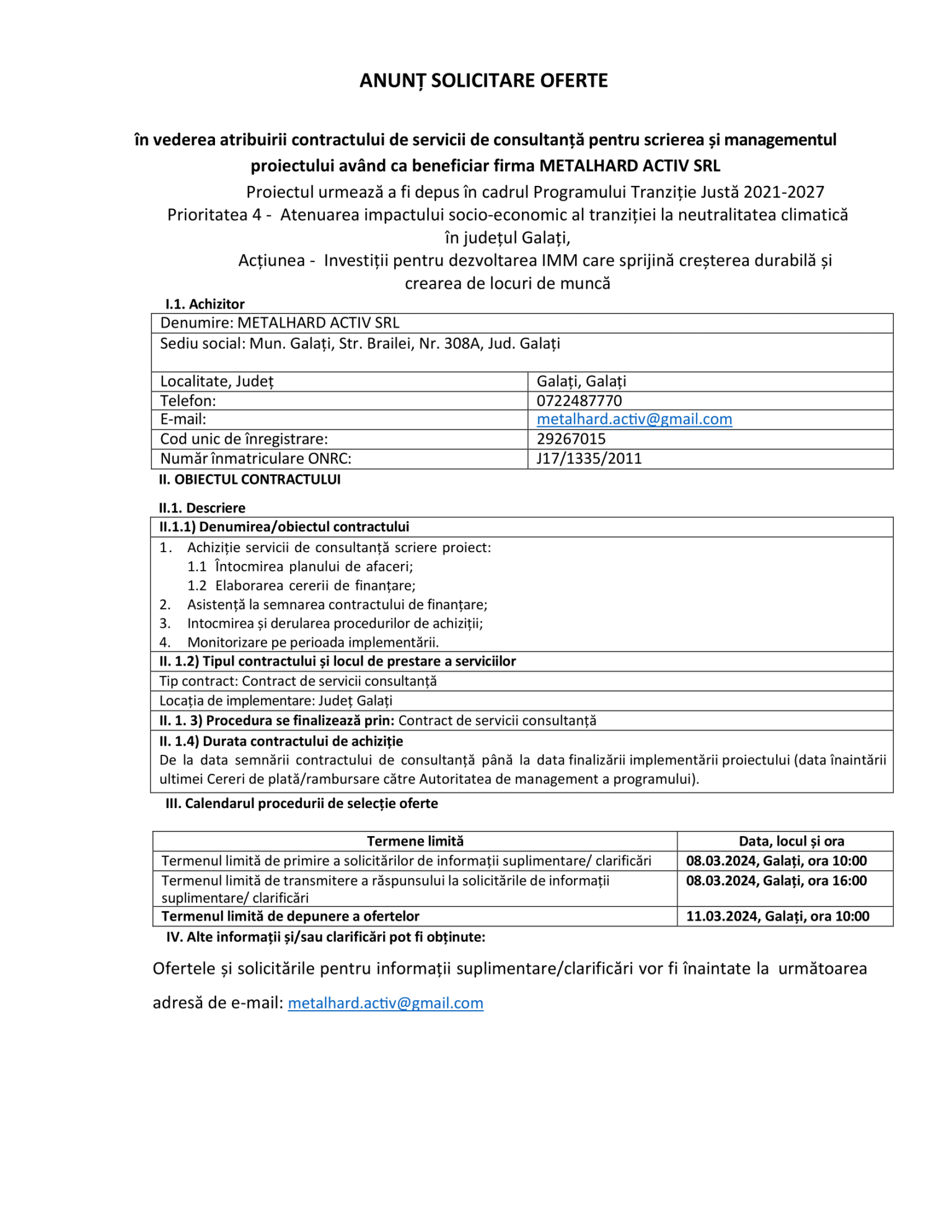 ANUNT PRESA Metalhard-1