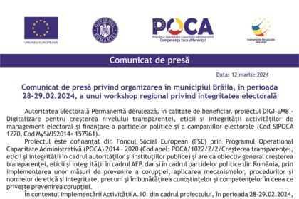 comunicat de presa ROAEP NR7 BRAILA