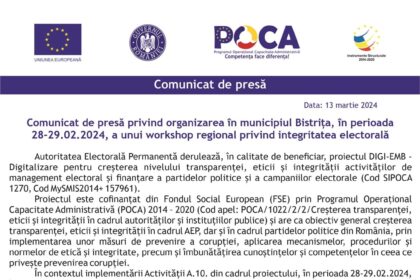 comunicat de presa ROAEP NR8 BISTRITA
