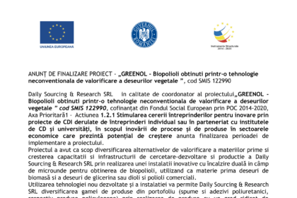 Anunt finalizare proiect-final-GREENOL