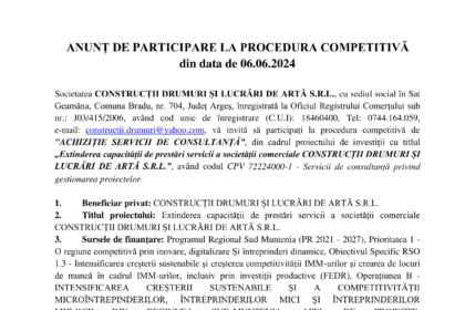 5.1. Anunt - achizitie servicii de consultanta-1