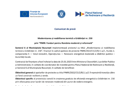 Comunicat presă_Gradinita 230-1