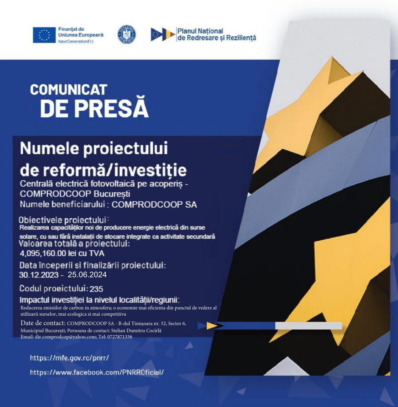 Comunicat presa online - la finalizarea proiectului-1