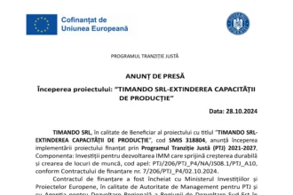 Anunt de presa incepere proiect-TIMANDO