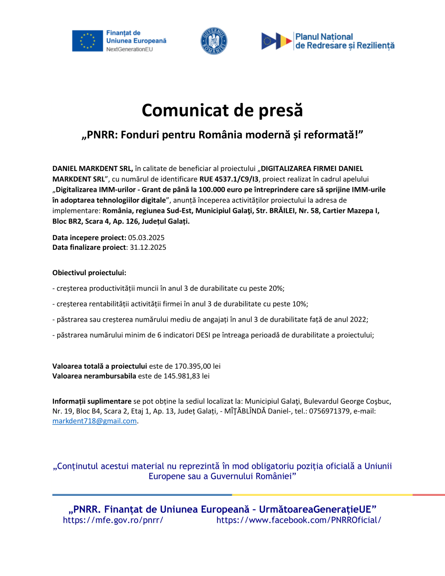 anunt-de-presa-daniel-markdent-srl