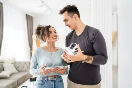 cuplu-instaland-sistem-video