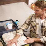 barbat bagaj vacanta