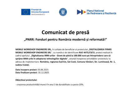 Anunt de presa MOBILE SRL-1