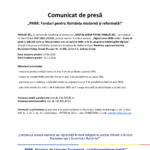 Anunt de presa TIMILUC SRL-1