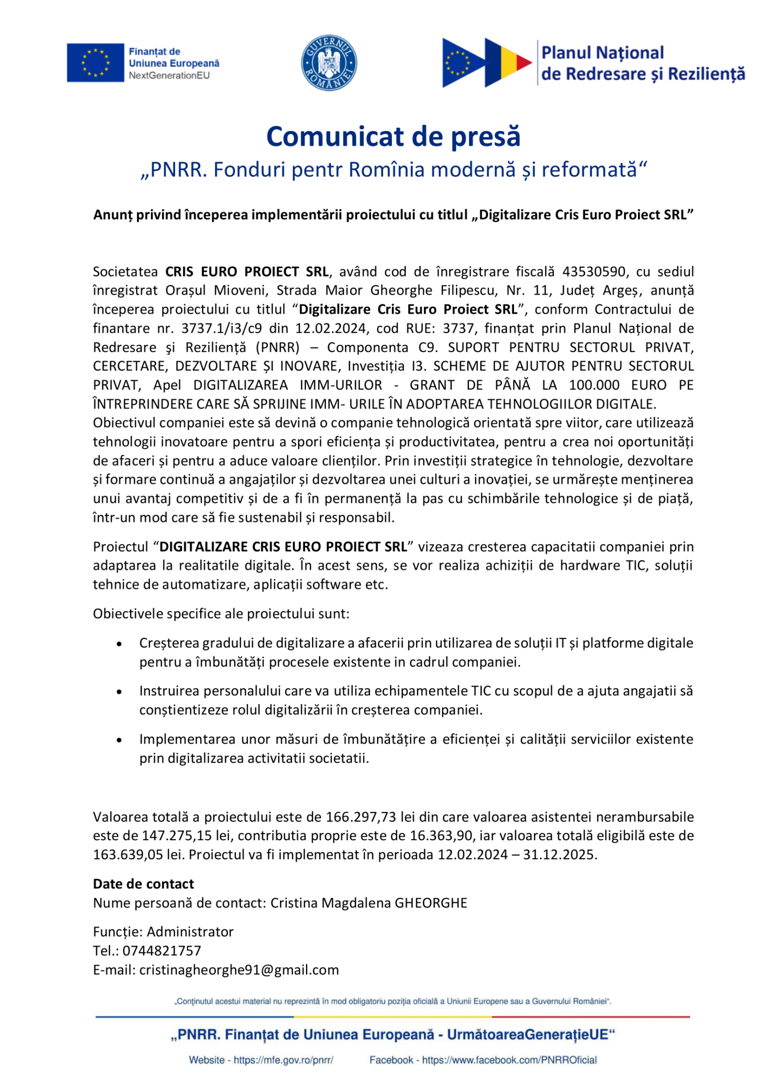comunicat-cris-euro-proiect lansare