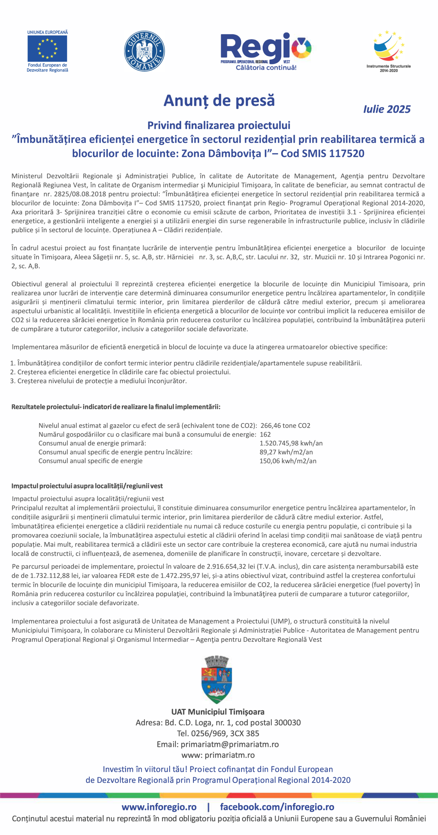 comunicat-final-timisoara-zona-dambovita