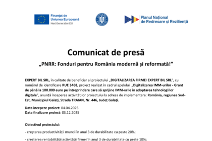 anunt-de-presa-expert-bil-srl