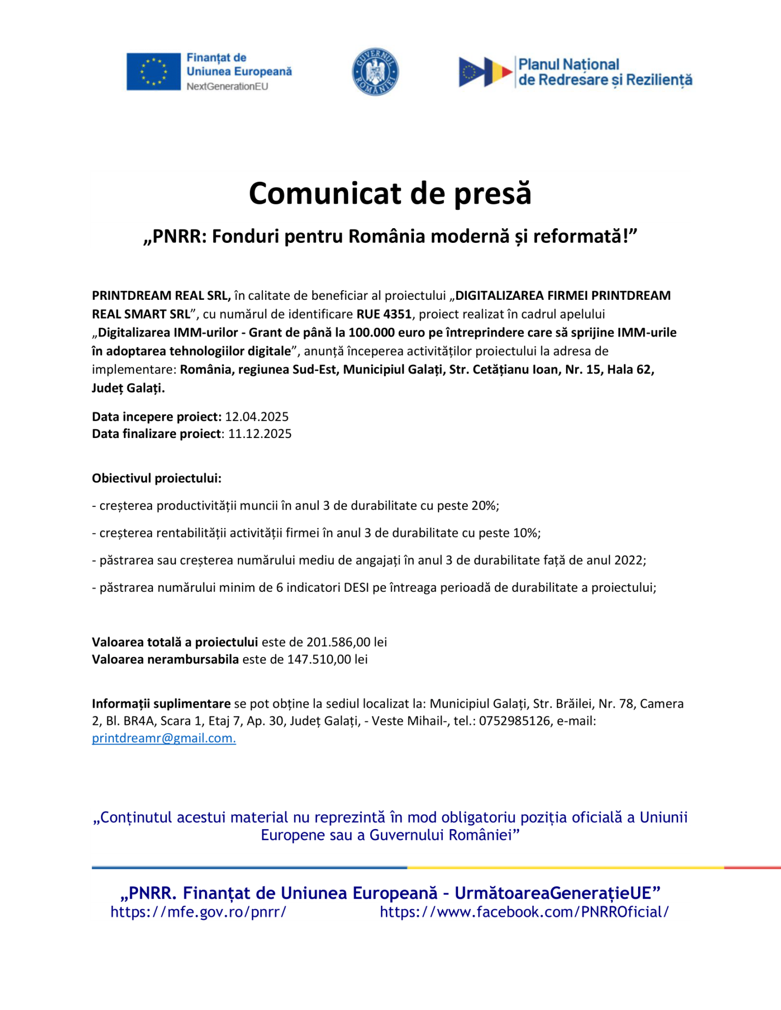 anunt-de-presa-printdream