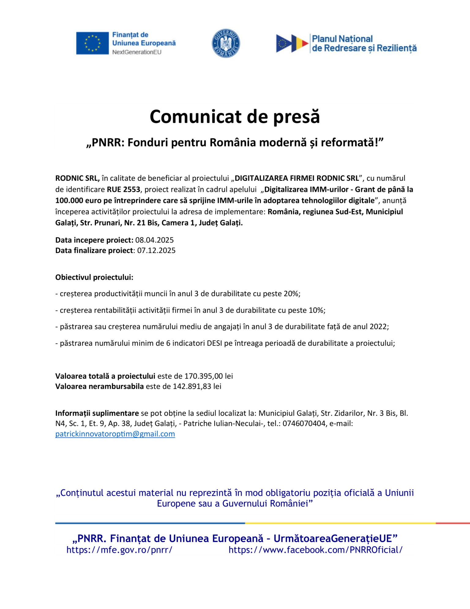 anunt-de-presa-rodnic