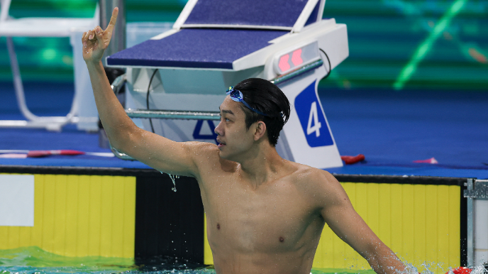 Zhang Zhanshuo, campion la proba de 200 metri liber a Jocurilor Naționale din China