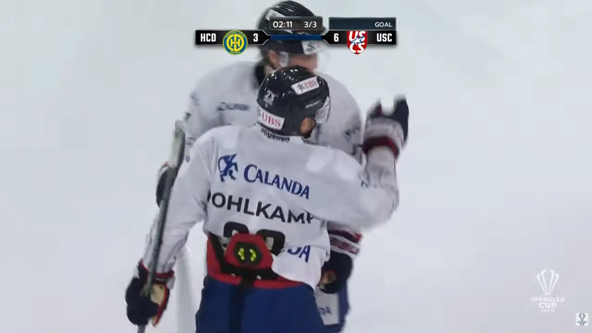 Cupa Spengler: U.S. Collegiate Selects învinge Davos! Sparta Praga revine