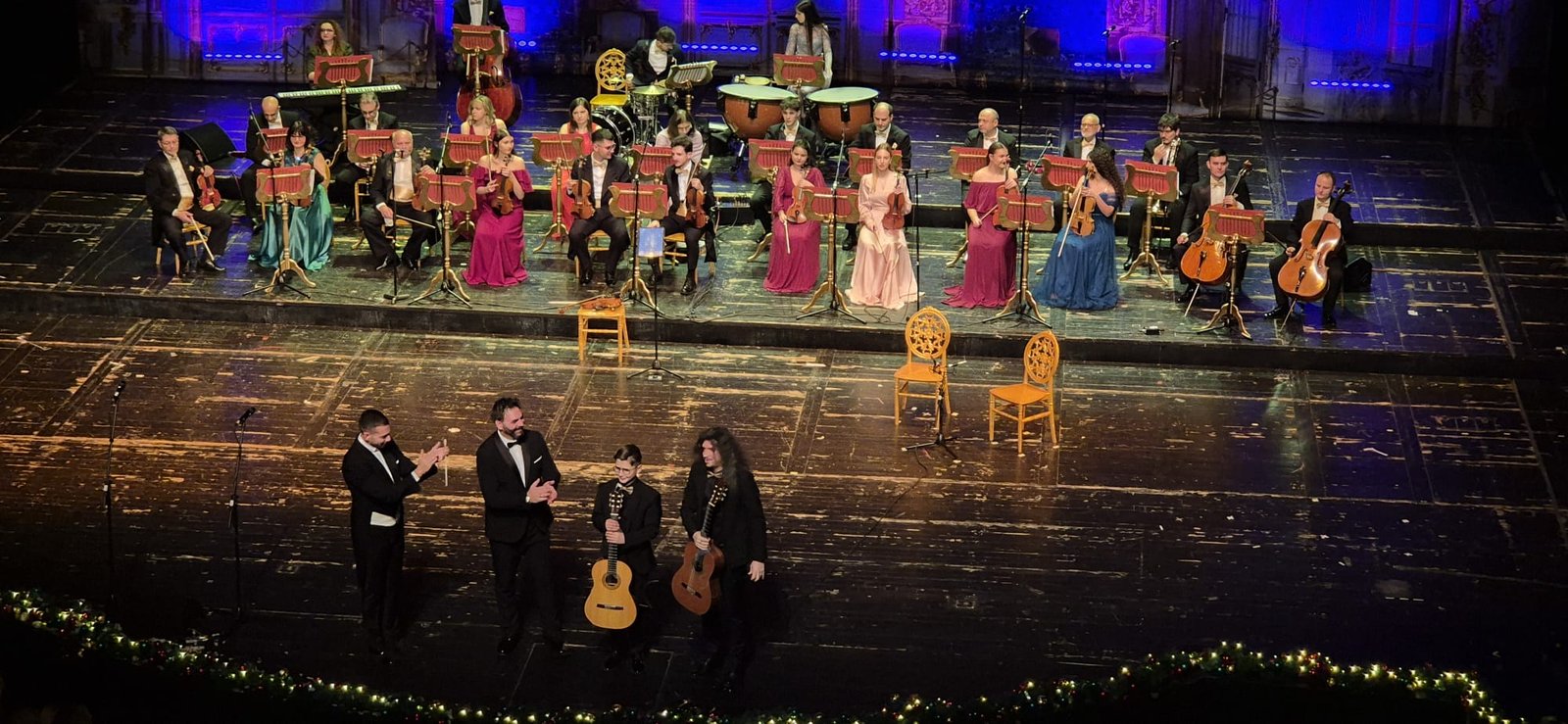 Talent, educație și performanță: Gabriel Popescu, un tânăr de 12 ani, debutează pe scena TNB în cadrul Regalului Vienez