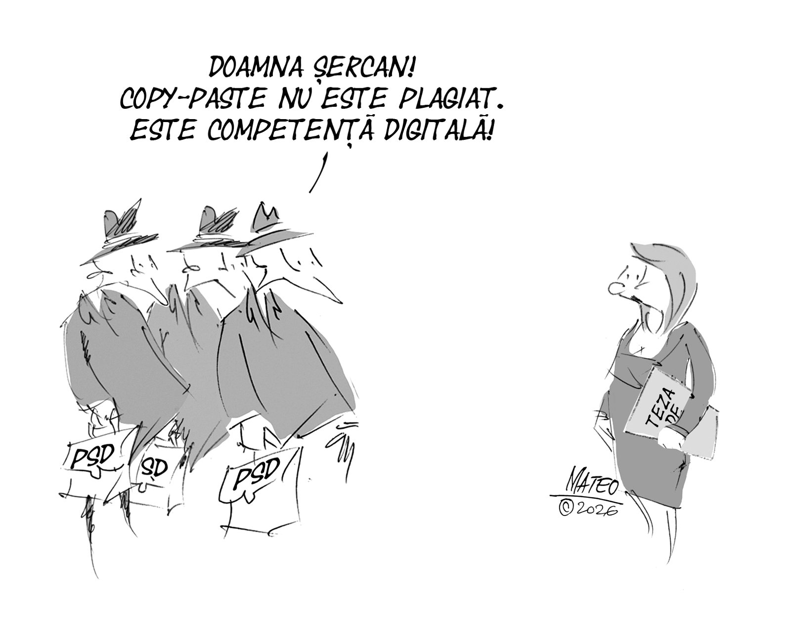 Caricatura zilei