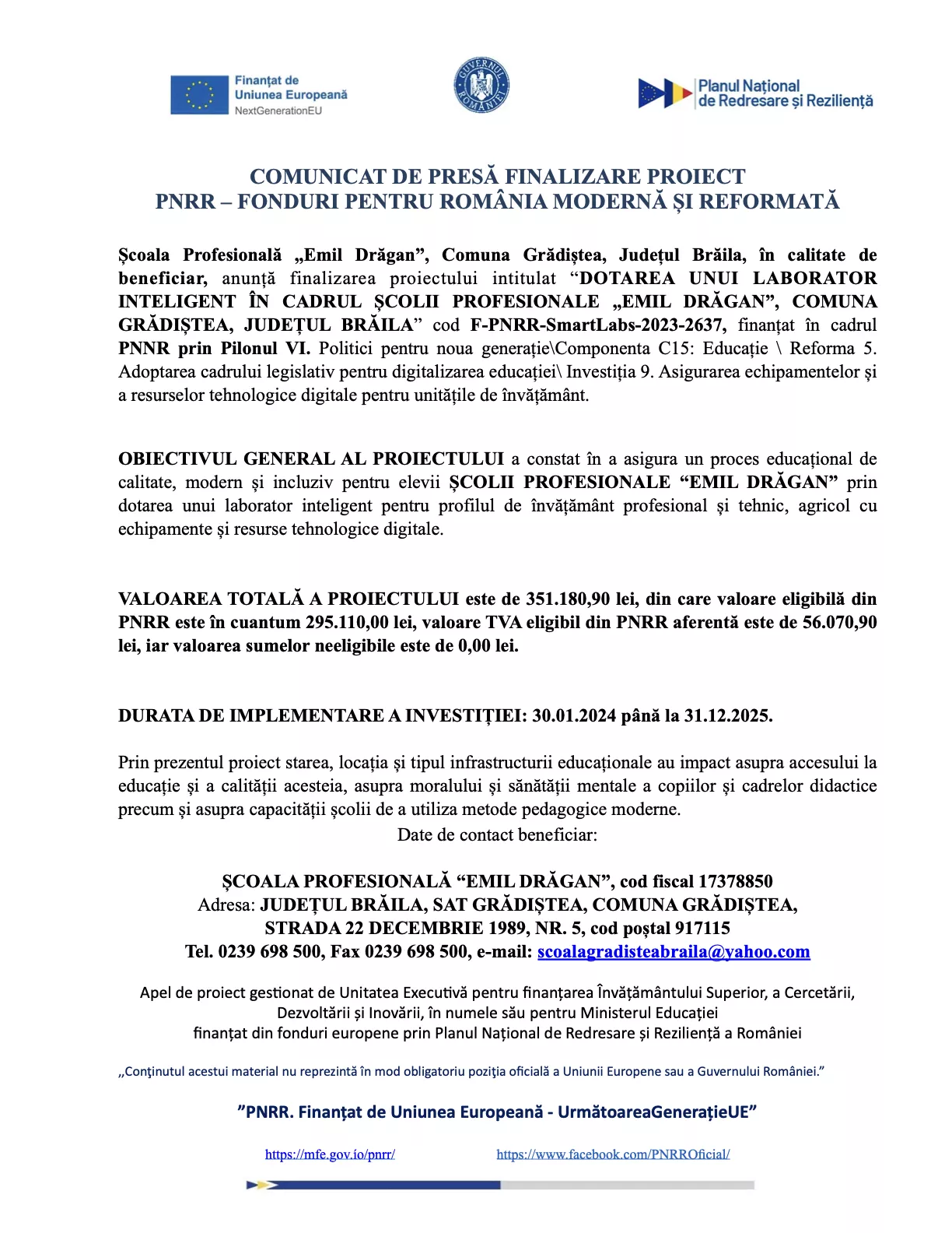 2-comunicat-de-presa-scoala-gradistea-finalizare-proiect1-696e64b6eebf9